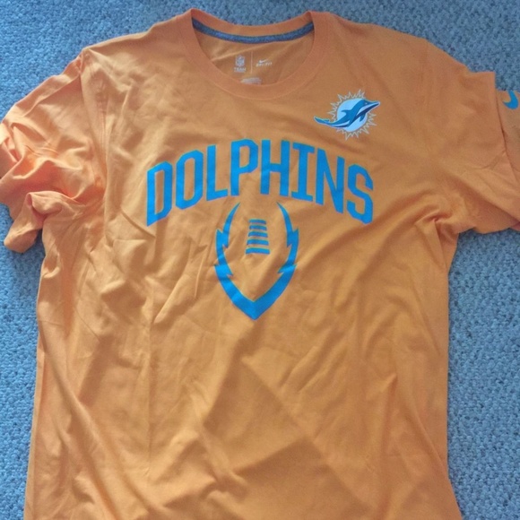 miami dolphins dri fit shirt